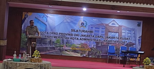 Pemkot Jakarta Pusat Gelar Pertemuan dengan Anggota DPRD Provinsi DKI Jakarta